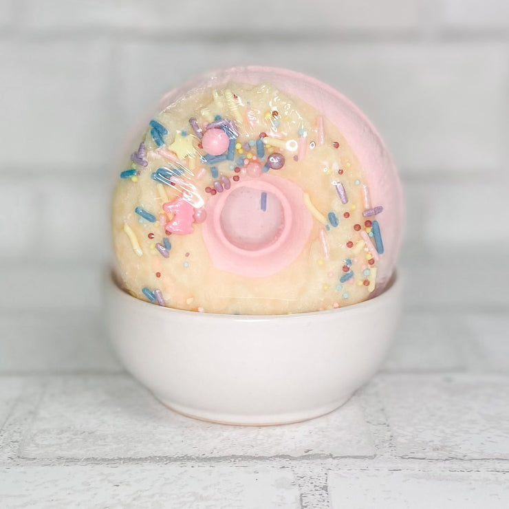 PINK LEMONADE DONUT BATH BOMB