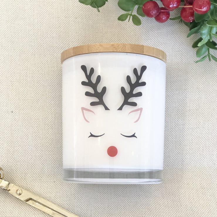 Rudolph the Reindeer Candle