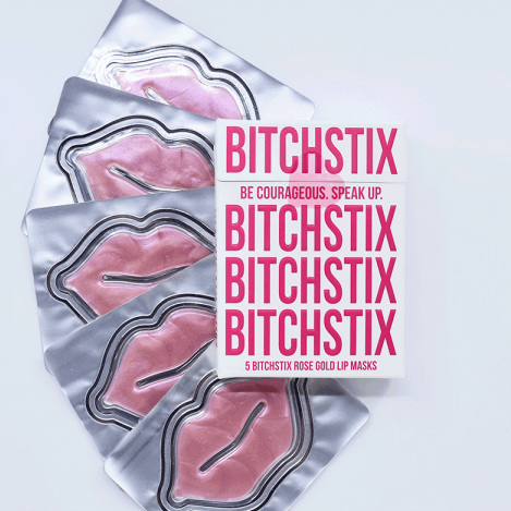 Bitchstix Rose Gold Lip Masks