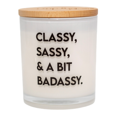 classy sassy badassy candle