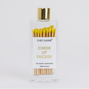 CHEZ GAGNE GLASS BOTTLE MATCHES