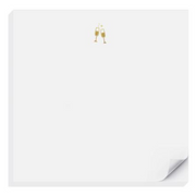 champagne notepad