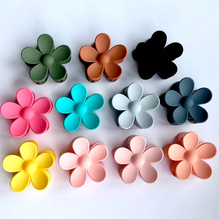 FLOWER CLAW CLIPS