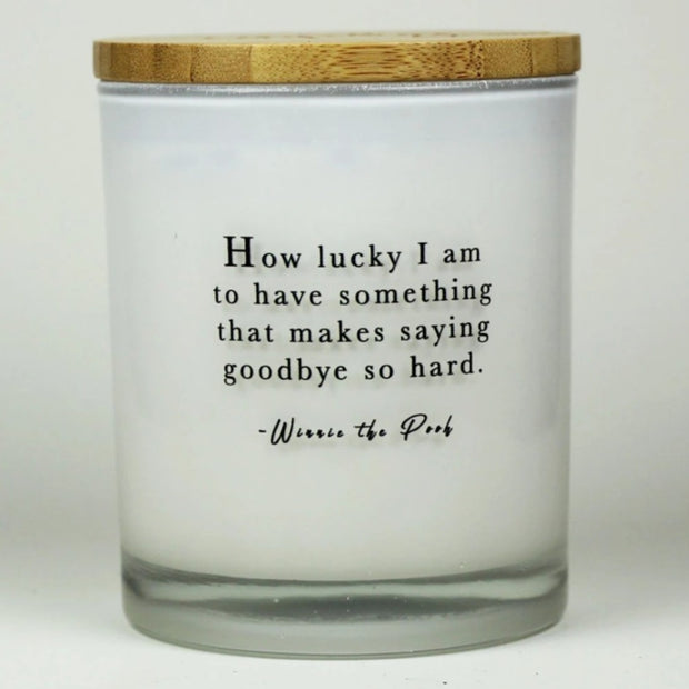 How Lucky I am Candle