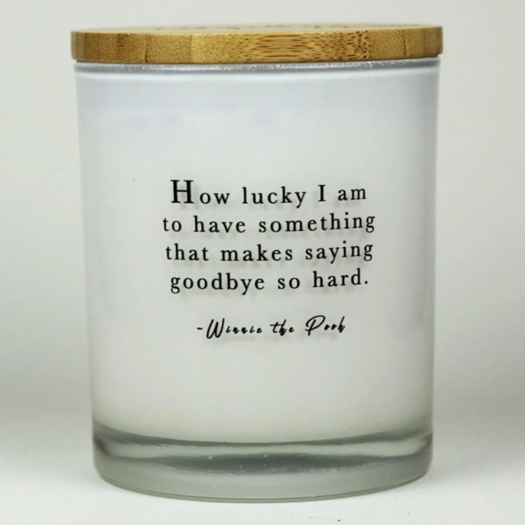 How Lucky I am Candle