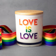 LOVE IS LOVE PRIDE CANDLE