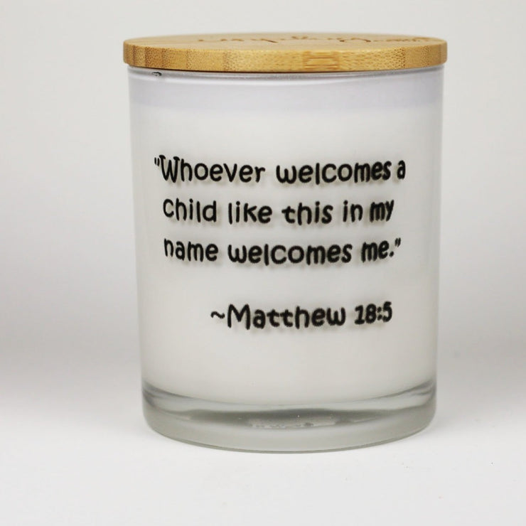 Matthew 18:5 Candle
