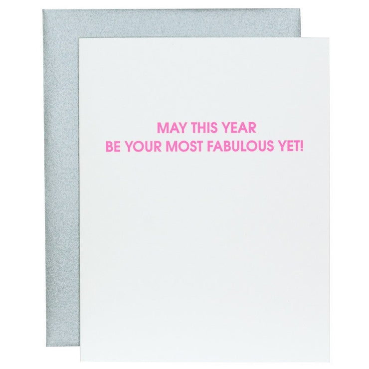 MAY THIS YEAR BE THE BEST YET CARD
