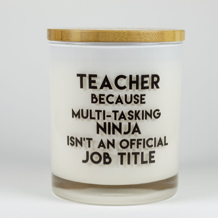 Multi-Tasking Ninja Candle